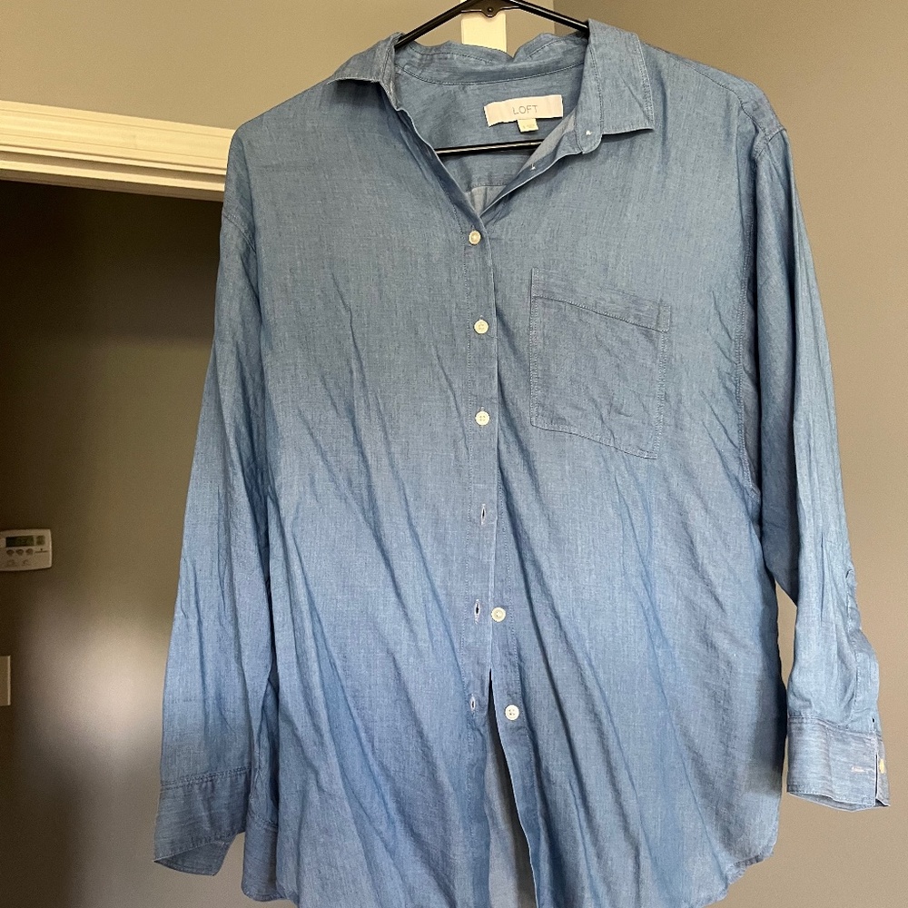 Chambray Button Down - image 1